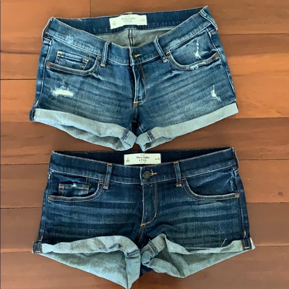 Abercrombie Mini Denim Shorts